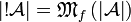 \web{\oc {\mathcal A}}= \mathfrak M_f\left(\web{{\mathcal A}}\right)