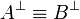 A\orth\equiv B\orth