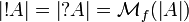 \web{\oc A}=\web{\wn A}=\mathcal M_f(\web A)